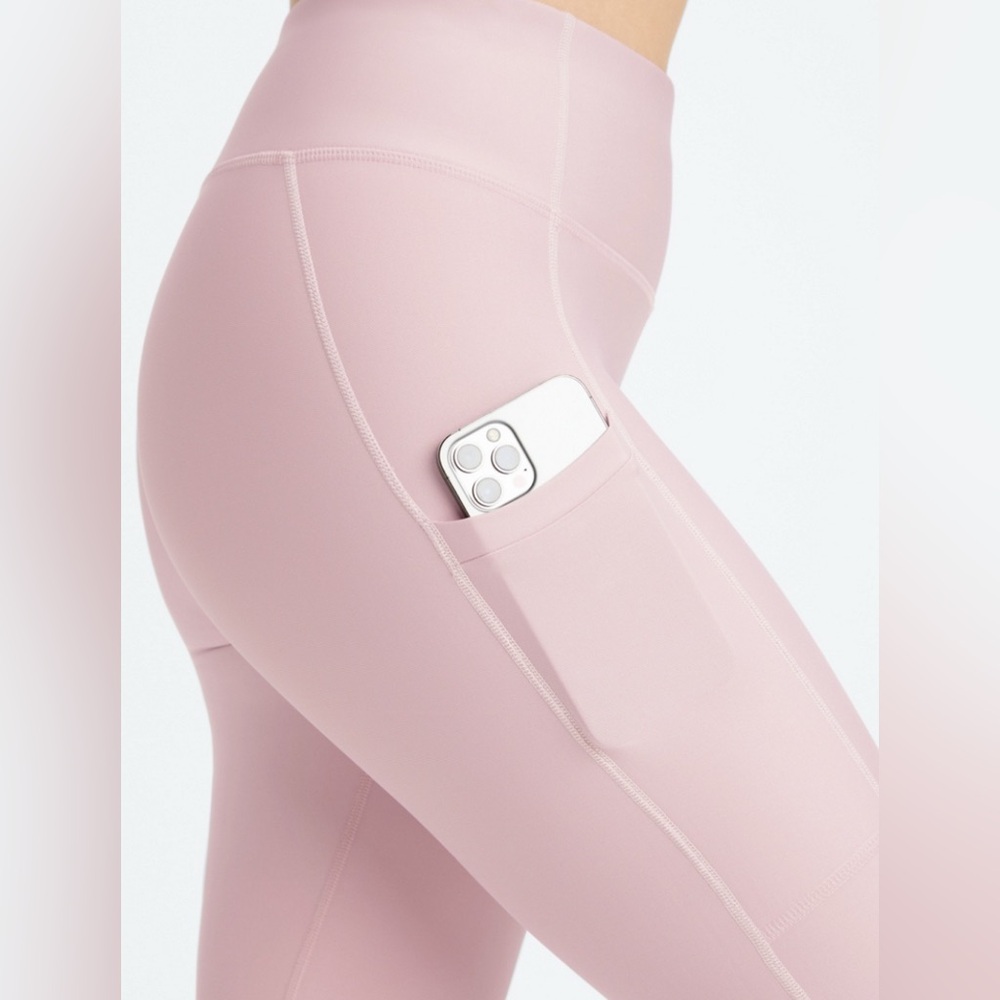 fabletics Light Pink Leggings Size 2 - Picture 3 of 8